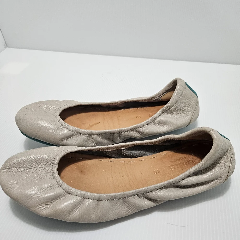 FEATHER GREY TIEKS, SIZE 10 - Picture 1 of 5